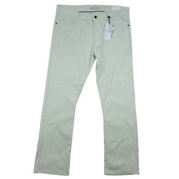 Kenneth Cole Slim Fit Tech Pant 4 way Stretch Golf 5 Pocket Tan Sze 38 x 30 NWT - Picture 1 of 9